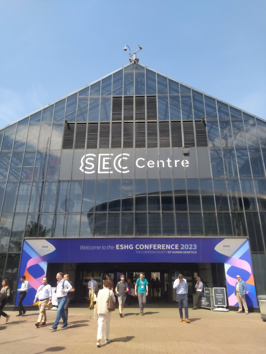 Here we go! 🧬#eshg2023