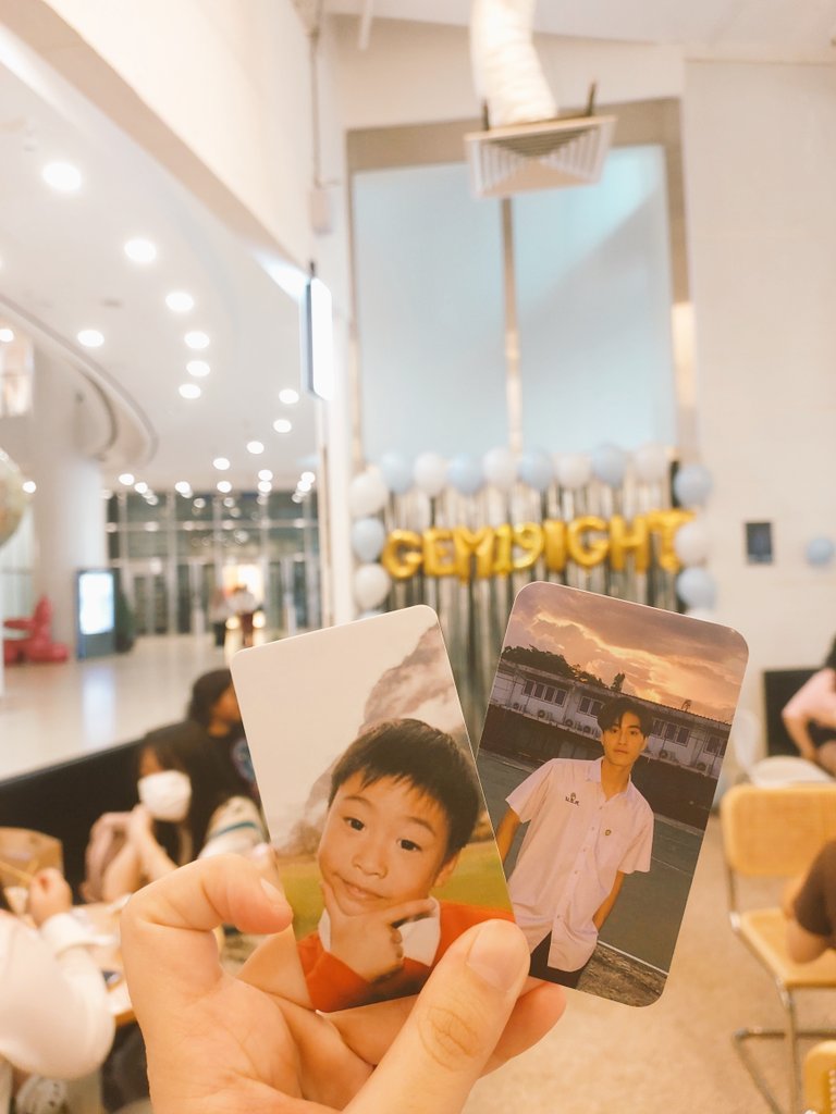 kjidkszyxkmskjd's tweet photo. Very last minute dropby to the event, had a great interaction with the friendly admins!
Thank youu~~~🫶🫶🫶
@GEM19IGHT
@GeminiFourthSG
#Gemini19thBDProject
#GeminiTurnNineteen
#GEM19IGHT
#GFSGxGEM19IGHT https://t.co/JSDlkg4qLu