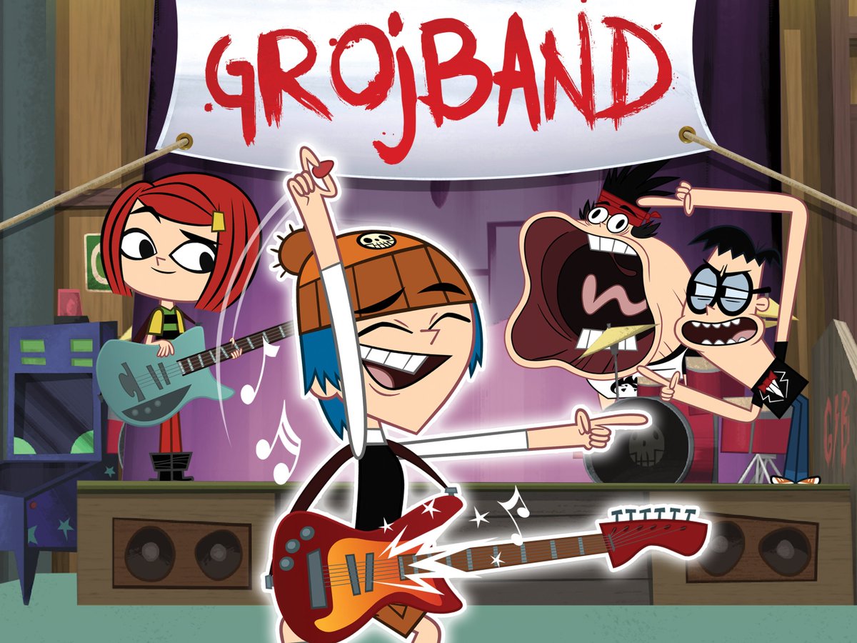 10 years ago today, 'GROJBAND' premiered on Cartoon Network.
