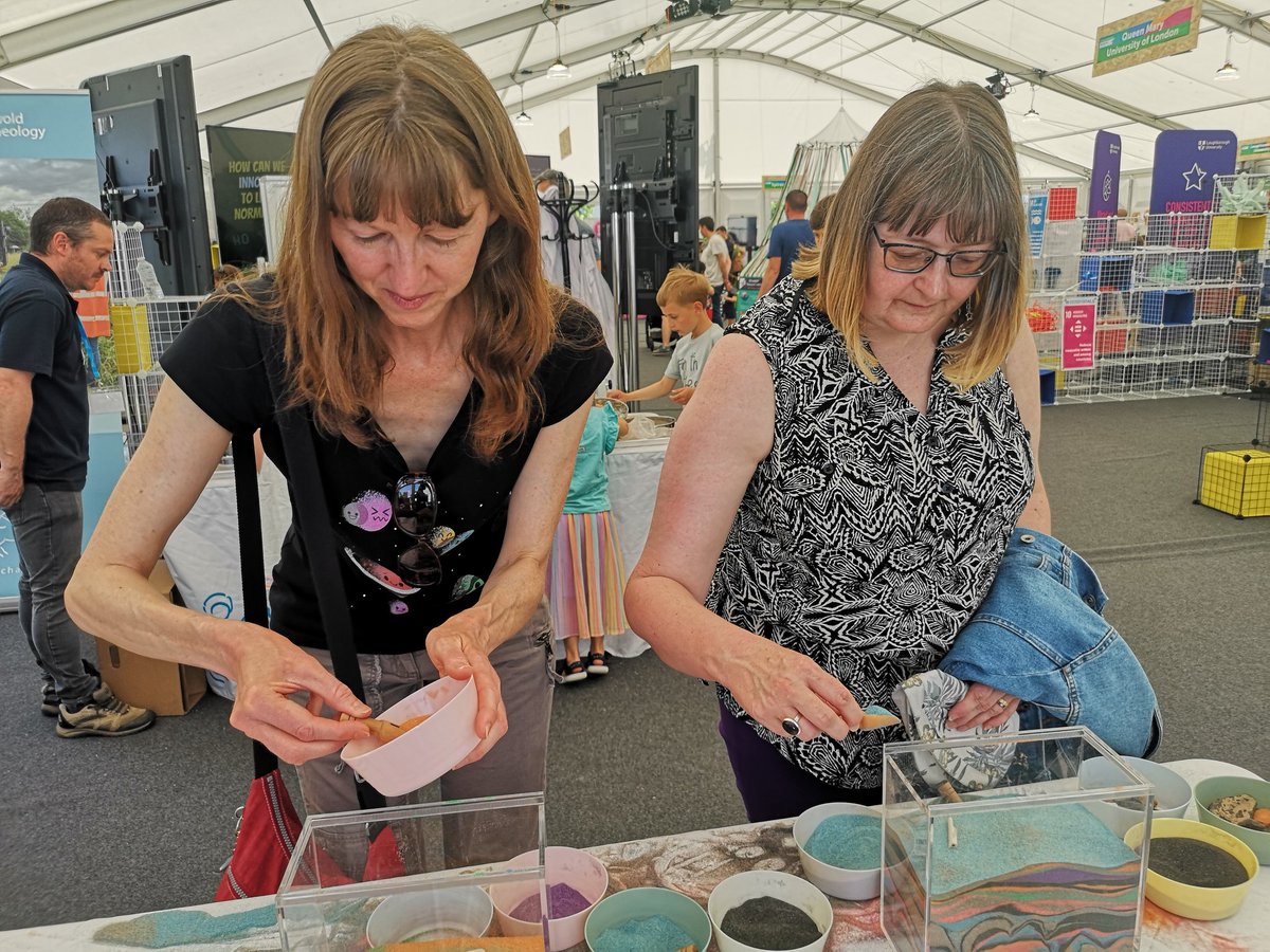 All ages are having a go at our #CheltenhamScienceFestival #archaeology activities today!
@cheltfestivals #STEM #Science #activities #familyevents #family