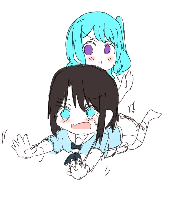 HPほぼ0で描いたmsknnぺんぺん落書き