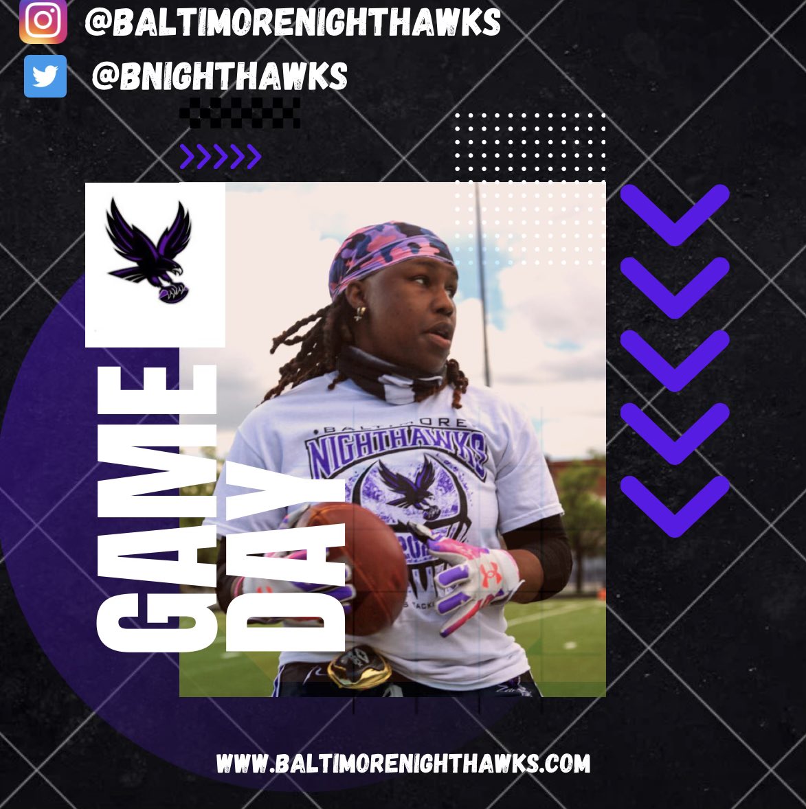 It’s Game Day! Taking on the TriState Warriors at Concordia Preparatory School in Towson. Gates open at 3:15 pm. Kickoff at 4. Tickets $20 at the gate.