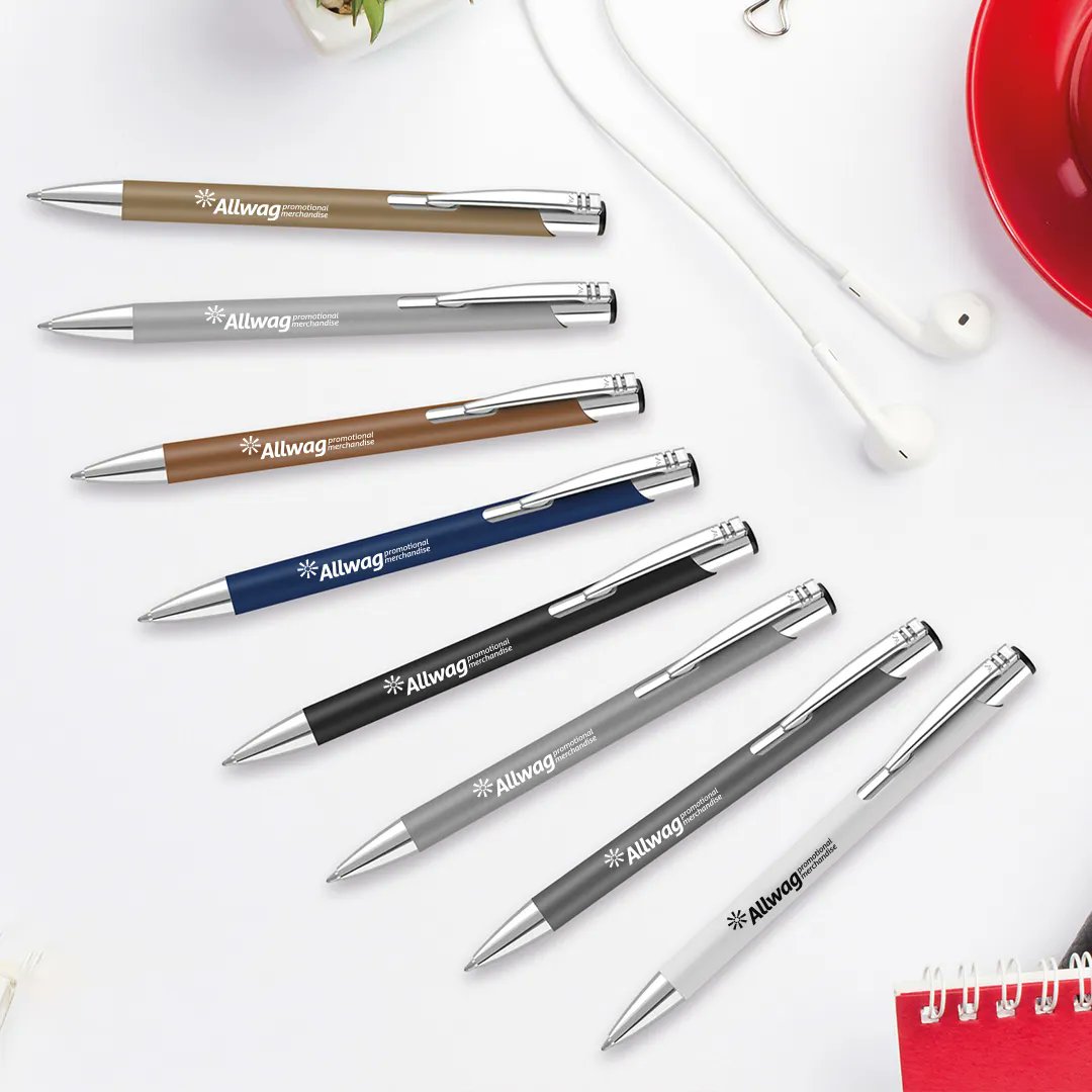 AllwagPromotion's tweet photo. Do you love pens? We sure do! 🙌 Today, we celebrate National Ball Point Pen Day!

Join us in celebrating this fun day by checking out our range of #ballpointpens: https://t.co/88SJkDBWaI

#allwag #nationalballpointpenday #promotionalmerchandise #stationeryaddict https://t.co/C1ulGF6hRk