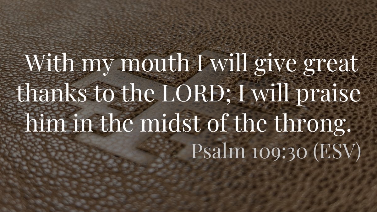 LordsDayBot's tweet photo. Tomorrow is the Lord's Day!

Let us prepare our hearts and order our common affairs. https://t.co/ZouIkWzduT