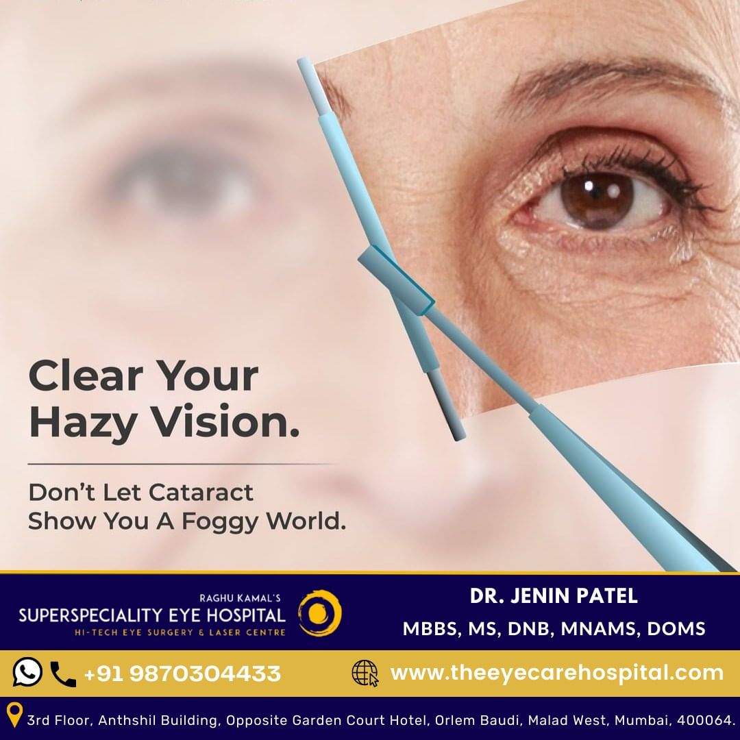 Raghu Kamal Eye Care Centre on Twitter "My vision is cloudy. Is it