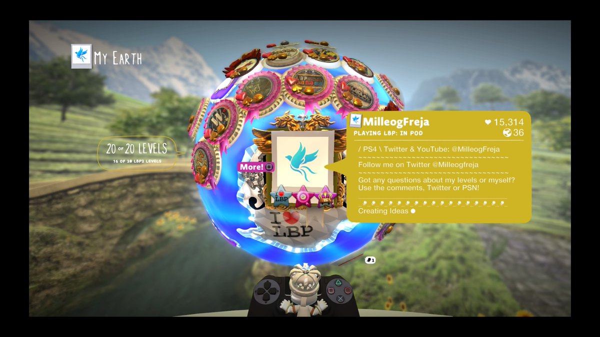 MilleogFreja's tweet photo. New colours! :) @LittleBigPlanet #LittleBigPlanet #LBP3 #MilleogFreja https://t.co/C411mIBMWc