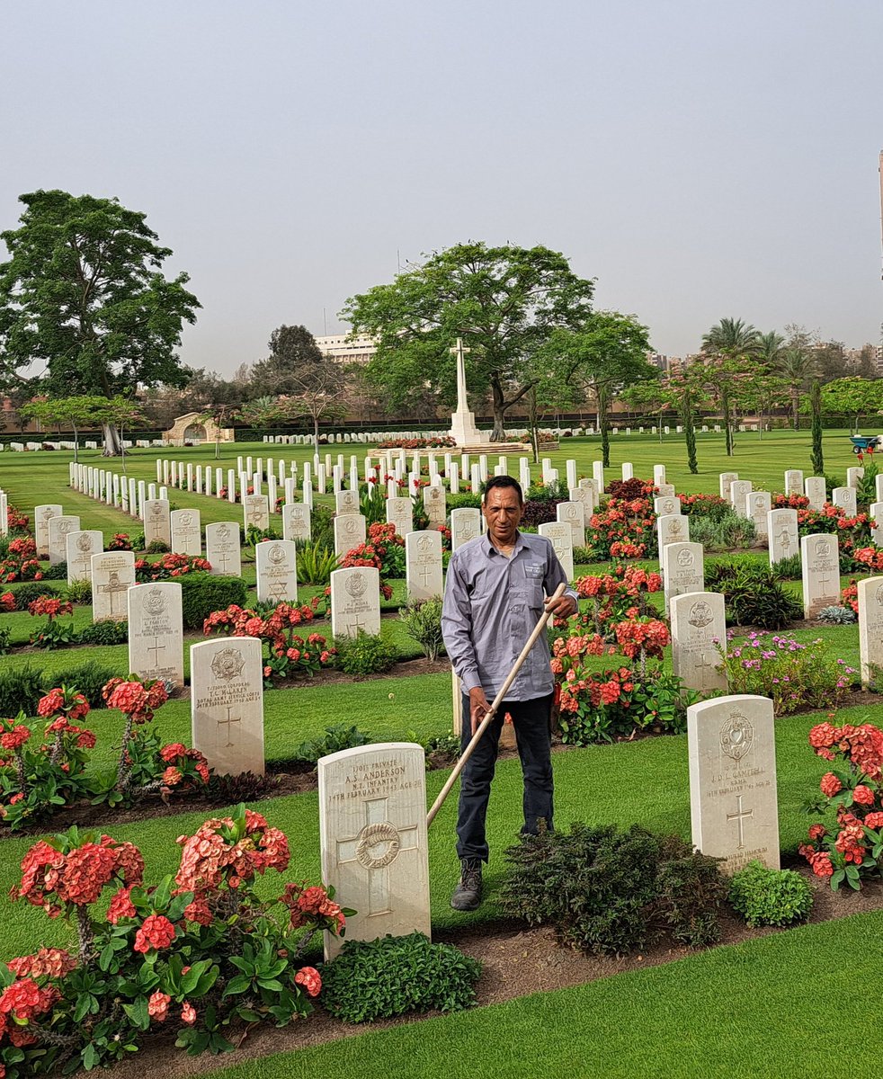 Paul Price (@paulprice1965) on Twitter photo <a href="/CWGC/">Commonwealth War Graves</a> Mr Ramadam Zakaria proudly stands amongst the graves he so carefully tends at Heliopolis War Cemetery, Egypt. Beautiful work. Shukran. <a href="/CWGC/">Commonwealth War Graves</a> Mr Ramadam Zakaria proudly stands amongst the graves he so carefully tends at Heliopolis War Cemetery, Egypt. Beautiful work. Shukran.