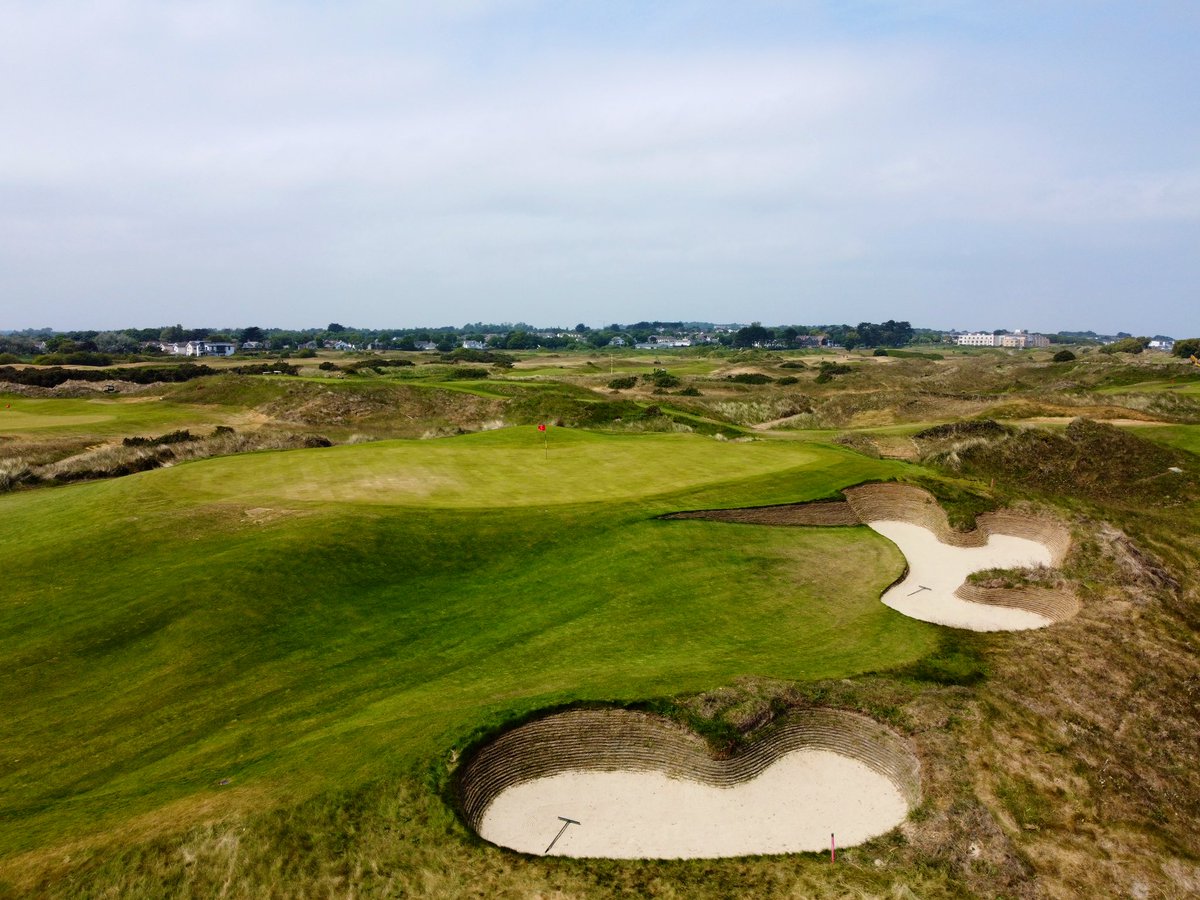 Some stills of our recent renovations here @portmarnockhgl .. bedding in nicely considering the recent weather🥵