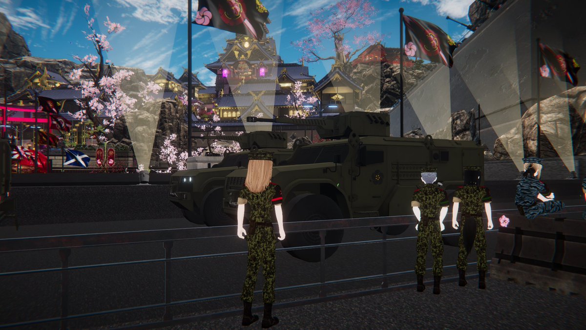 RJPFVRC's tweet photo. Some pictures of the recent parades. More in our Discord! https://t.co/KyJlZJ8VP9
