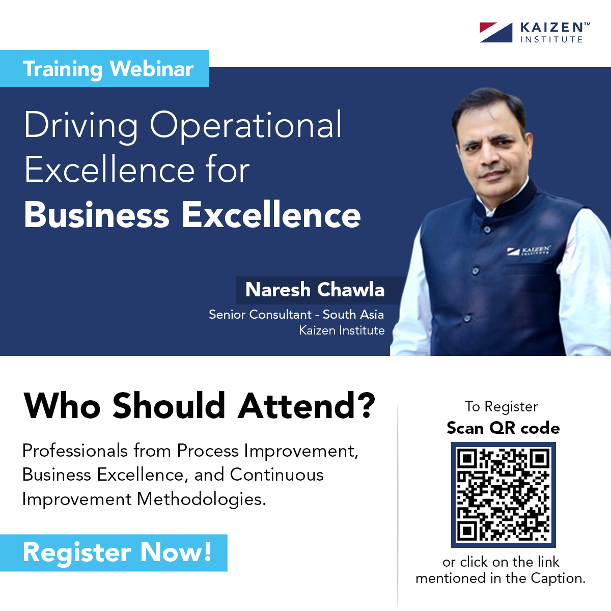 📣 Who Should Attend?

Calling all professionals from:
🔹 Process Improvement
🔹 Business Excellence
🔹 Continuous Improvement Methodologies

Join us on June 26th, 2023
Register now: bit.ly/3J7Lgvv

#Webinar #OperationalExcellence #BusinessExcellence #ProcessImprovement