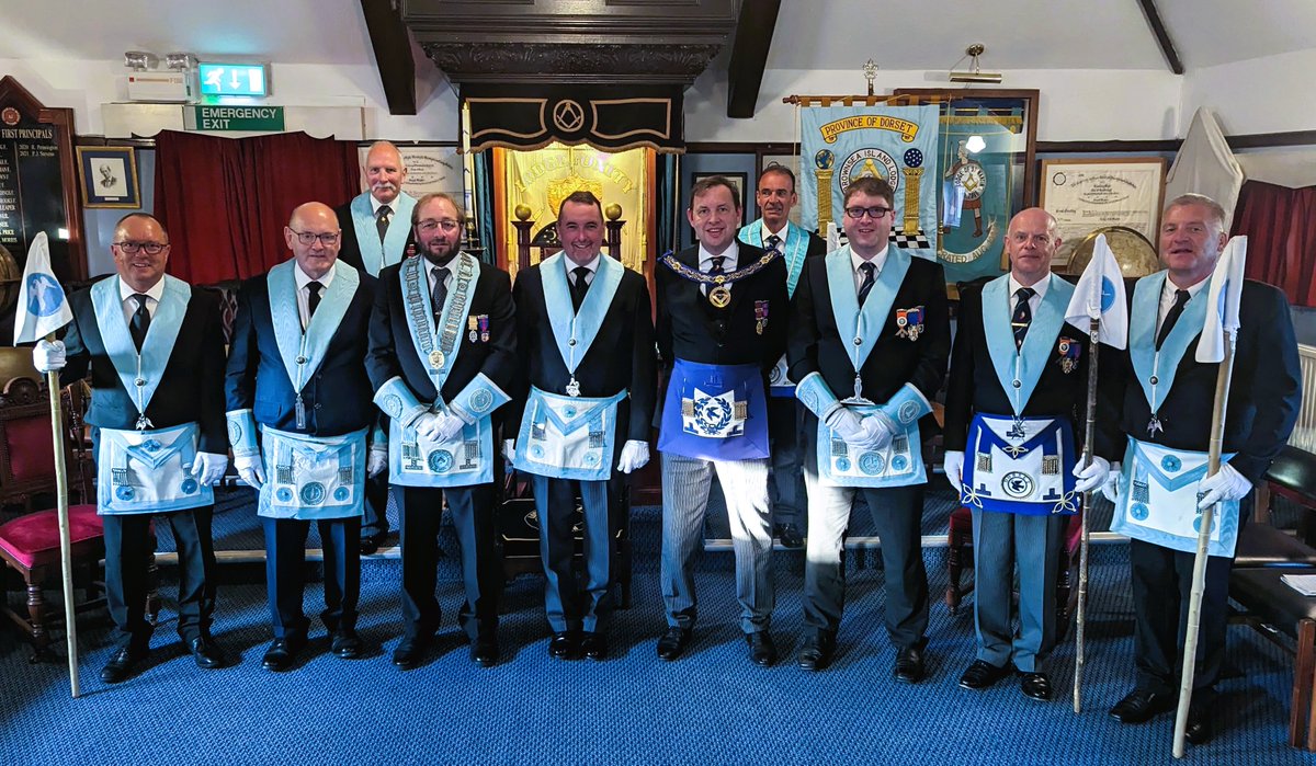 Dorset Freemasons (@dorsetmason) on Twitter photo The 9th of June saw <a href="/Brownsea9689/">Brownsea Island 9689</a> at #Wareham raise Gareth to the sublime degree of a Master Mason. Gareth joined the Lodge last year as our first member through the Member’s Pathway after his initial enquiry through the provincial website
▶️ bit.ly/3CiWQjA
#Freemasons The 9th of June saw <a href="/Brownsea9689/">Brownsea Island 9689</a> at #Wareham raise Gareth to the sublime degree of a Master Mason. Gareth joined the Lodge last year as our first member through the Member’s Pathway after his initial enquiry through the provincial website
▶️ bit.ly/3CiWQjA
#Freemasons