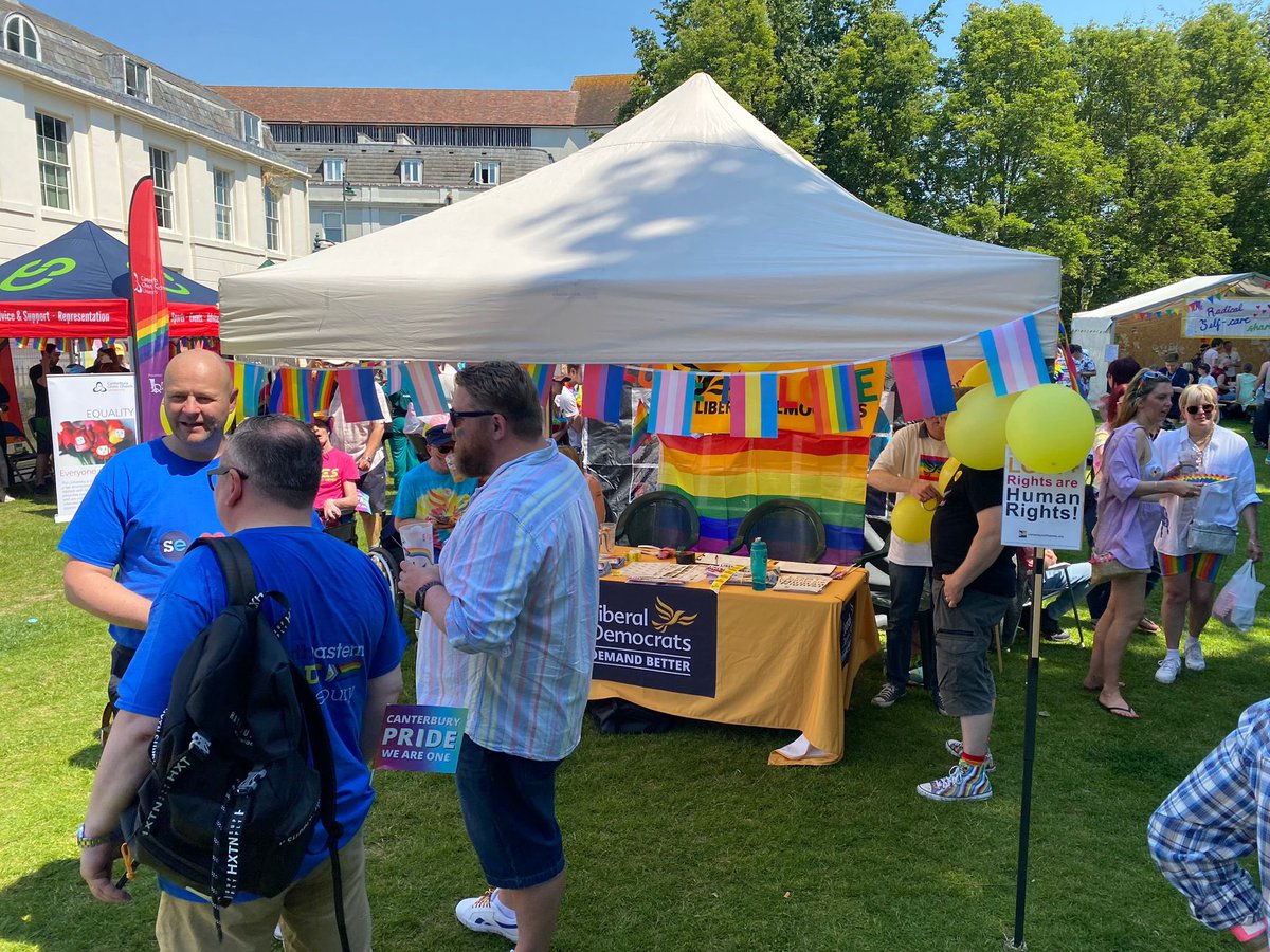 James Flanagan #FBPE 🇺🇦🇪🇺🇬🇧 (@jamescanterbury) on Twitter photo We’re here at #Pride in #Canterbury today. Come visit us at the <a href="/Cantlibdem/">Canterbury and Coastal Lib Dems</a> stall!! #LibDems <a href="/pridecanterbury/">Pride Canterbury</a> We’re here at #Pride in #Canterbury today. Come visit us at the <a href="/Cantlibdem/">Canterbury and Coastal Lib Dems</a> stall!! #LibDems <a href="/pridecanterbury/">Pride Canterbury</a>