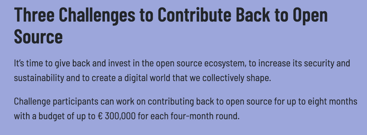 oss_fund's tweet photo. A new fund to sustainably strengthen the open source ecosystem:  

Sovereign Tech Fund (@sovtechfund) 
https://t.co/Vji2rqR2Ej https://t.co/WYOrjCvjKq