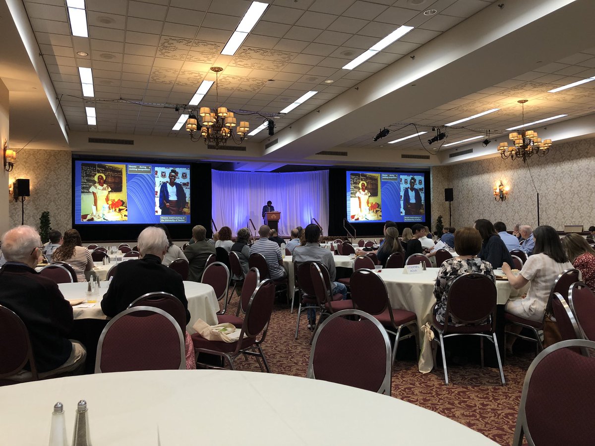Amaechi Okafor discussed his intriguing work featuring Nigerian Latter-day Saint experiences and voices at the #globalmormonstudies breakfast at #MHA2023