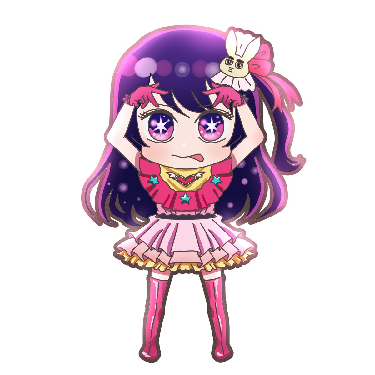 星野アイ「【推しの子】星野アイ」|🍚さがる🍚のイラスト
