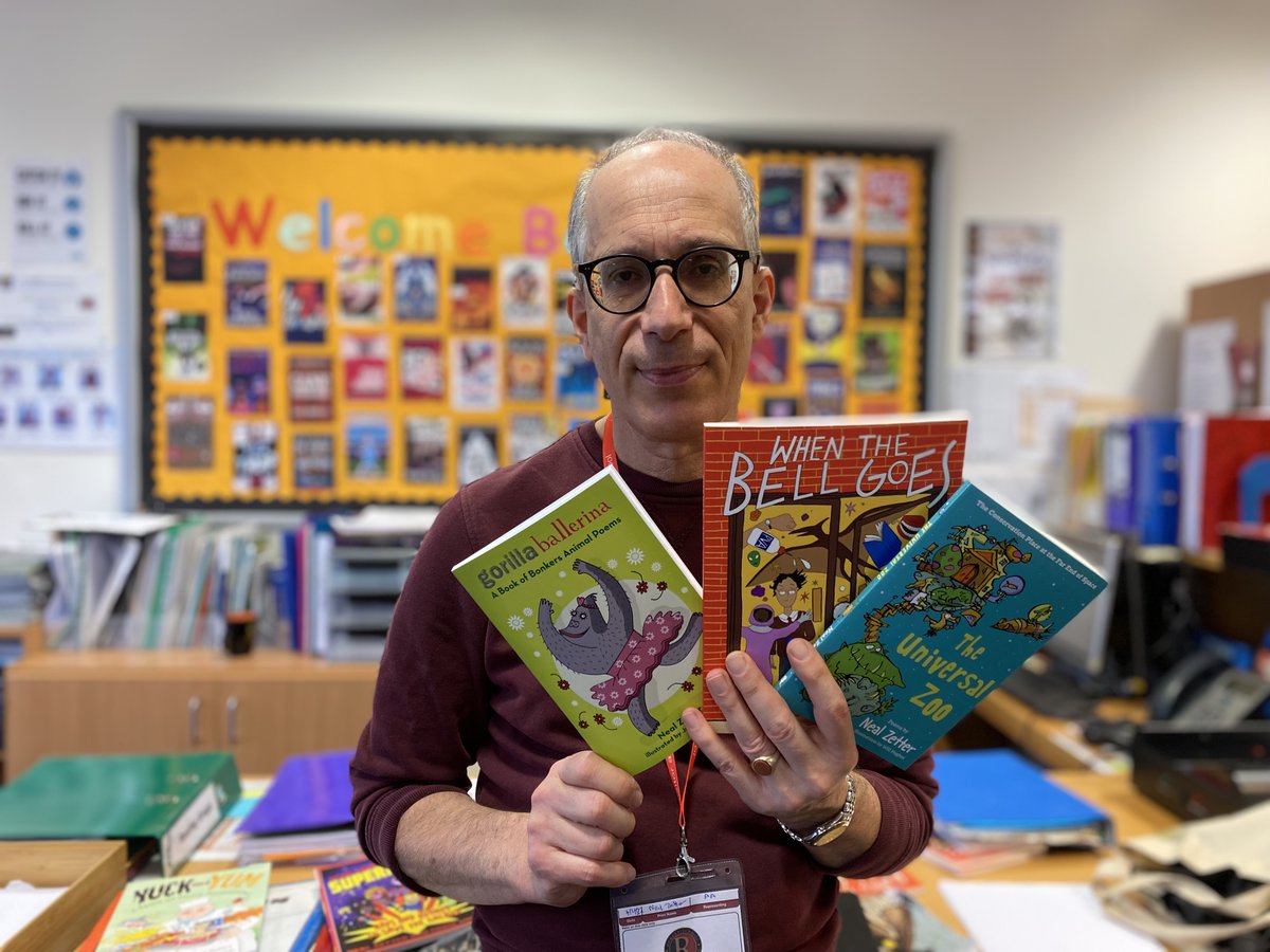 London primary schools I’ve not worked in wanting a completely FEE-FREE afternoon visit of assembly performances/Q&As in June/July (5 days) in return for my playground book sale/signing, pl DM or neal@cccpworkshops.co.uk 
#edutwitter #TVTTagTeam #teachers #poetry #poems #authors