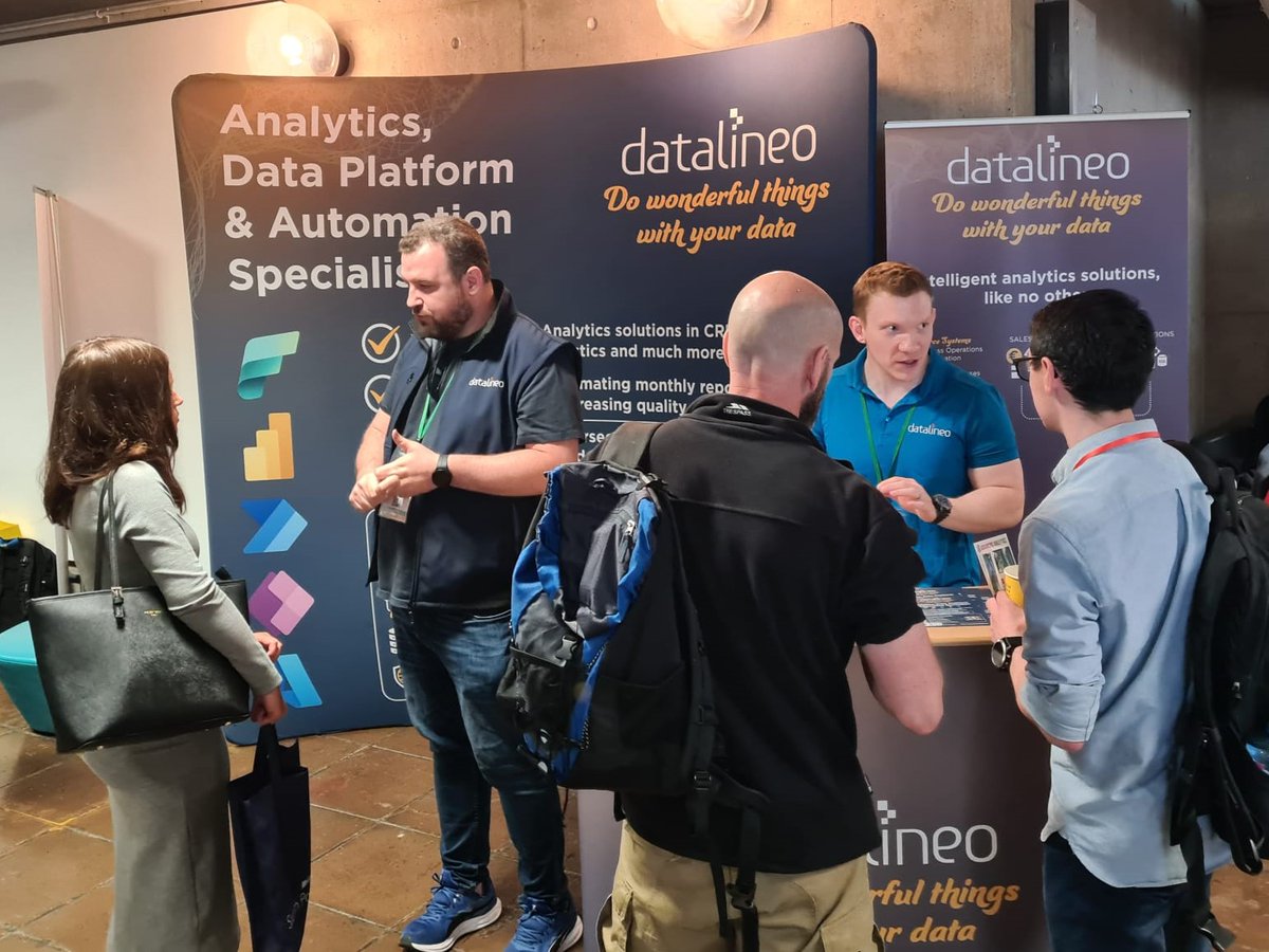 datalineo's tweet photo. What a great day at @DataCeili yesterday. Delighted to have taken part and get the in-person event back on it's feet after a long break.

Don't forget, we have two open roles for senior consultants, so check out our jobs page!

#DataCeili, #Dublin, #Community https://t.co/jUWCZ6FWcy