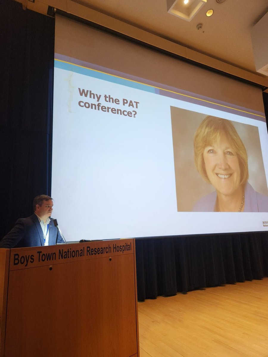 The Pediatric Audiology Translational Conference. opened Friday and hosts a long list of excellent talks including #NCAresearch associate @MarleneBagatto who presents 'Integrating Clinical Knowledge Supports Translational Research' at 10 am today. #audpeeps @BoysTown