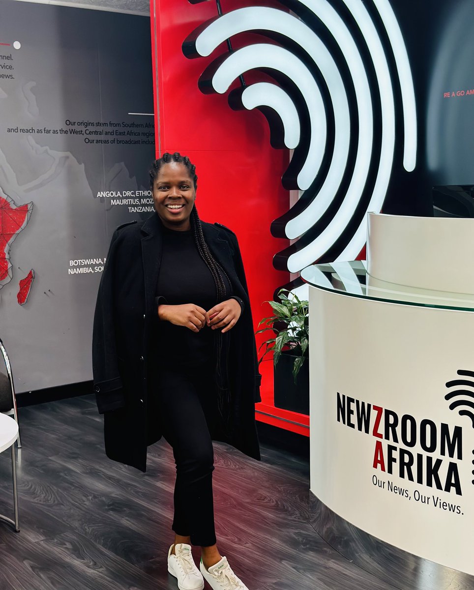A girl living in a moment of answered prayers😊 

A new chapter begins and we continue telling stories ❤️

Super excited to be part of the #NewzroomAfrika family 😃