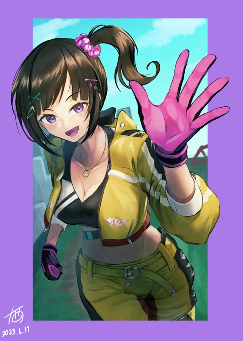 にじさんじらくがき:早瀬走 #描かれて走