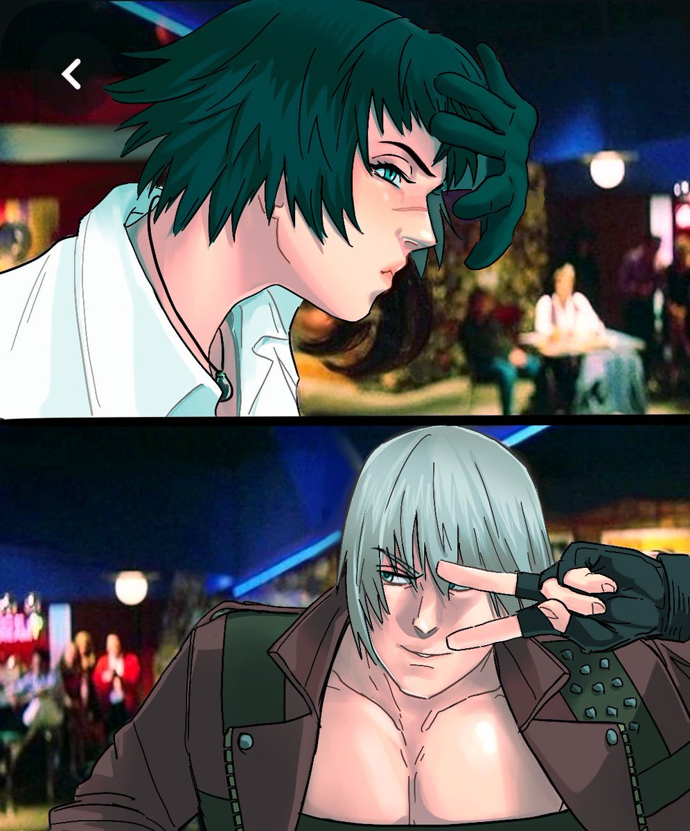 jumpoon's tweet photo. It’s Show time! 💃🕺 🎶

#DevilMayCry #DMC3 #Pulpfiction https://t.co/roTudBt2fc