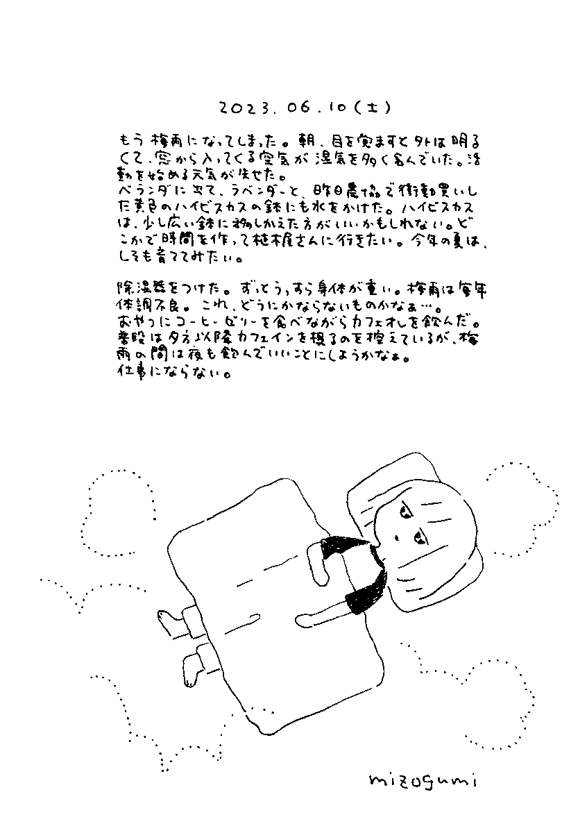 6/10の絵日記 
