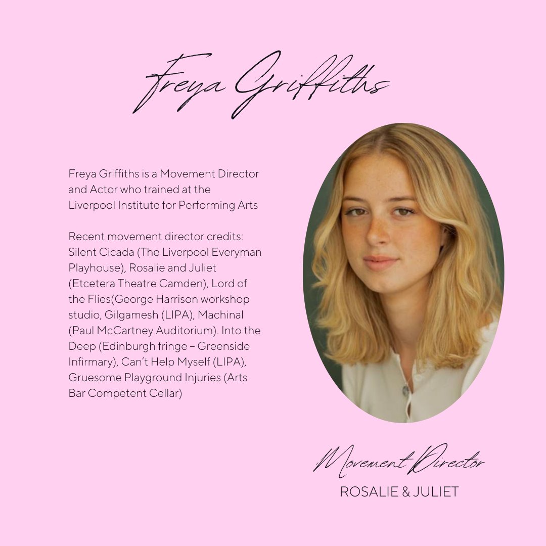 Little Attic Productions on Twitter "Meet the Team Rosalie & Juliet