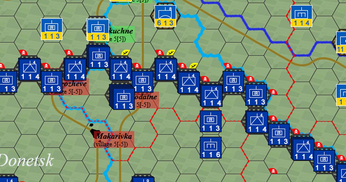 Staromlynivka Advance - Ukraine, Europe, 2023

#ukrainewar #modernwar #militarytrategy #donetsk

modernwar.games/game-overview/…