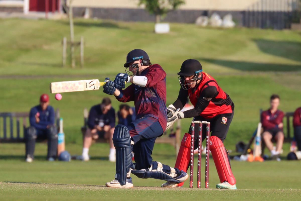 Jasper smashes his 50th as the 1st XI are currently 205/4 (40) against <a href="/StewMelCC/">Stewart’s Melville Cricket Club</a>.