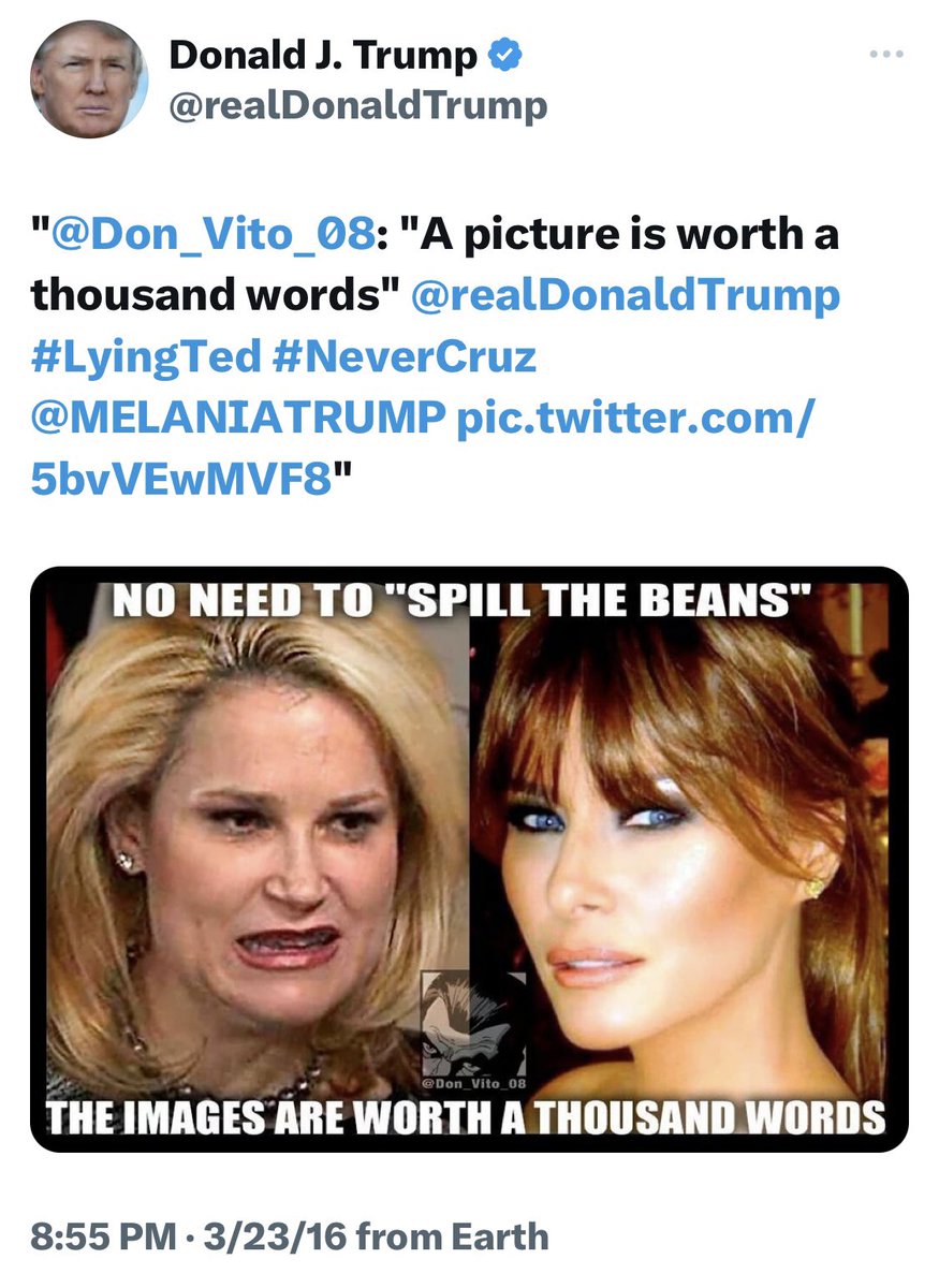 Oregon_Ferrets's tweet photo. @tedcruz YOU put partisan loyalty above the love and respect of your wife. That’s your party’s thing. 

If there’s evidence a Democrat did a crime, bring it. Nobody is above the law. That’s the foundation of our country: All people are created equal and should be treated equally. https://t.co/VhQEL3kQKW