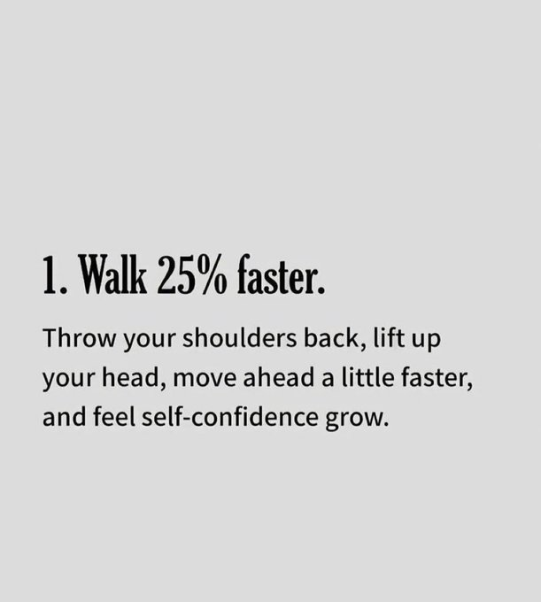 men_and_mind's tweet photo. 8 Tricks to be confident wherever you are:

1. https://t.co/pxUpBpIu6B