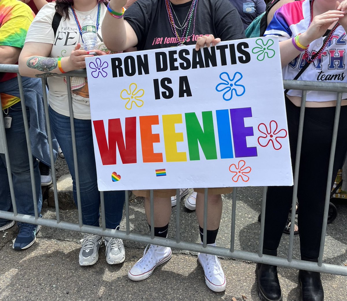 Best sign at Boston Pride for the People