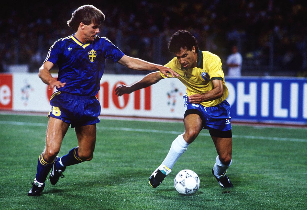 Sweden v Brazil #Italia90