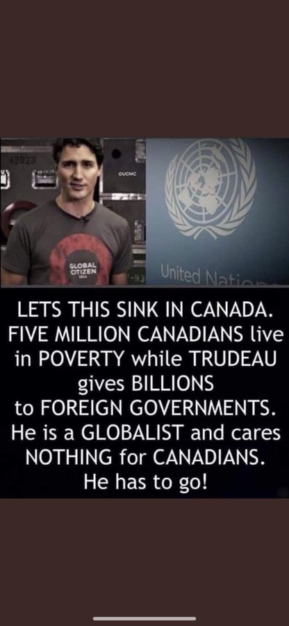 #TrudeauNationalDisgrace 
#TrudeauMustGo