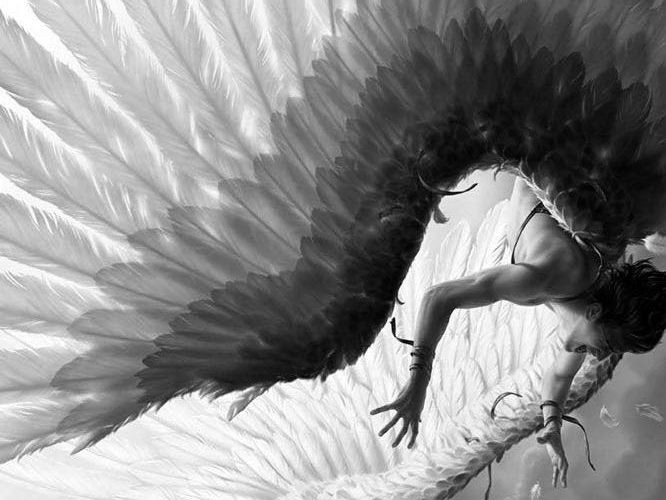 ᅠ
ᅠᅠ
Sanıyor, sancılar artıyor.
Oğlum, sonsuzluğumdaki kara ruhum beni bekliyor.
ᅠ