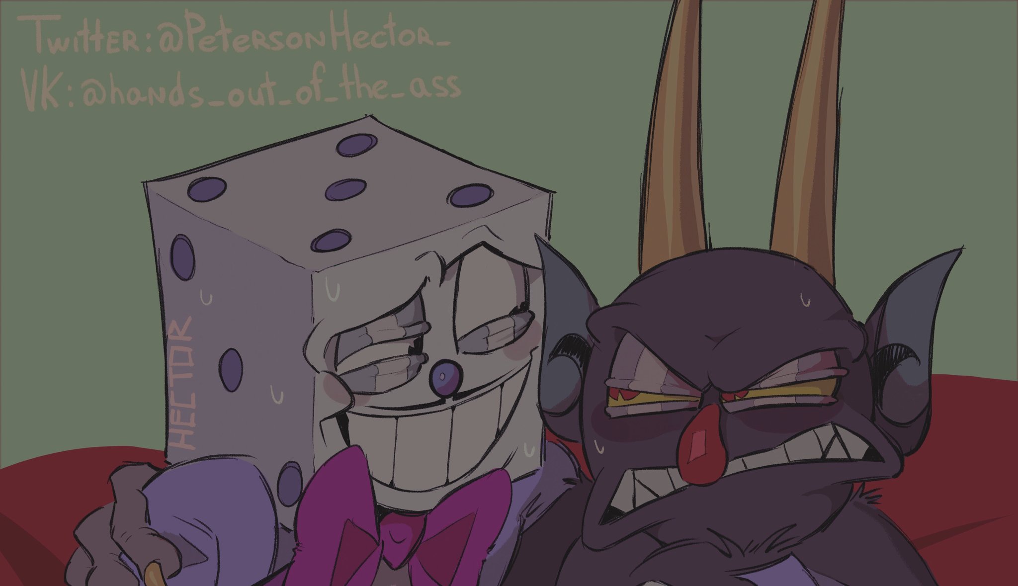 Hector on X: 👁️ #CupheadNSFW #TheCupheadShow #TheCupheadShowFanArt  #CupheadShow #CupheadShowFanArt #Devil #TheDevil #KingDice #DevilDice   / X