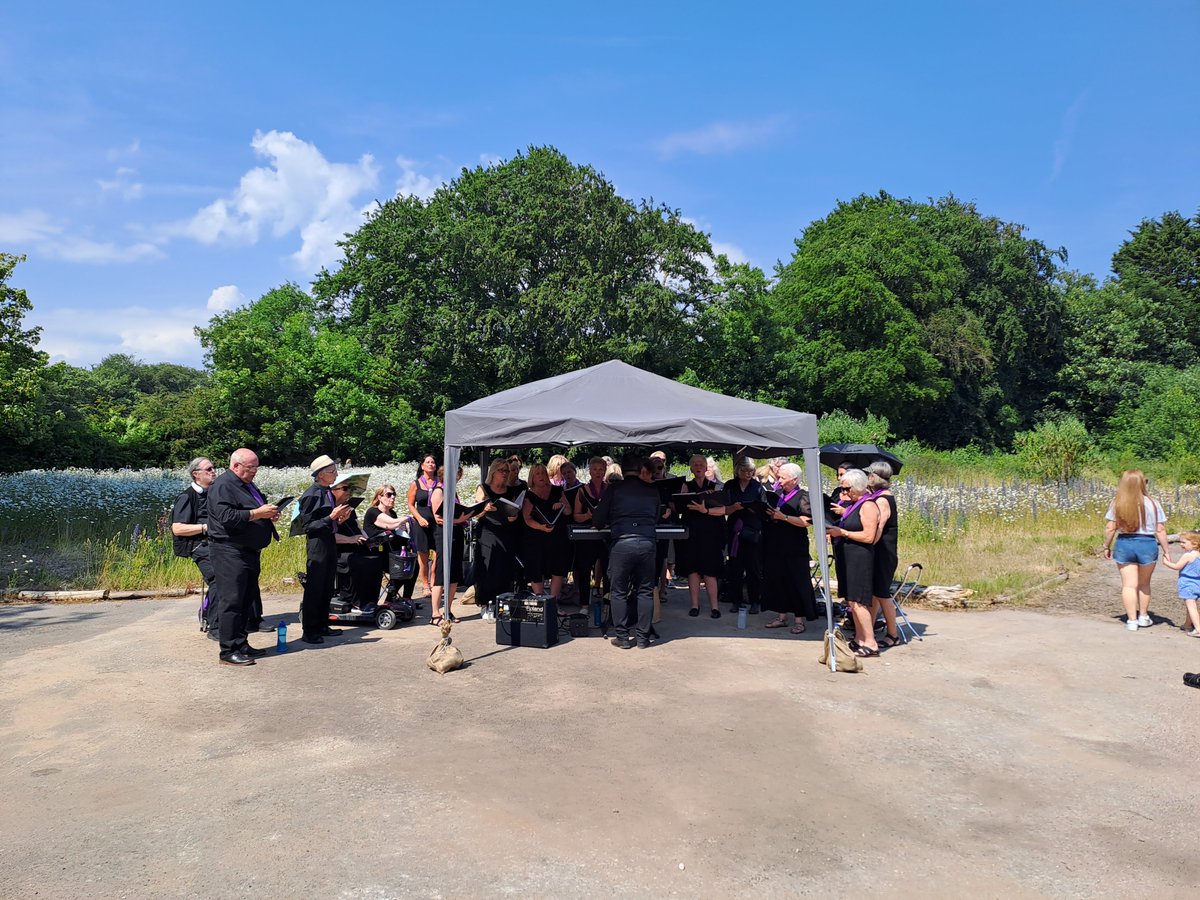 Jemma Guerrier (@jemsam33) on Twitter photo Wonderful atmosphere at the new Nature Reserve being created at Calderstones by Friends of the Park <a href="/CaldiesSaved/">Calderstones Park Forever</a>. Big shout out to the choir who sang through the heat. Great to peak at what has been sown Wonderful atmosphere at the new Nature Reserve being created at Calderstones by Friends of the Park <a href="/CaldiesSaved/">Calderstones Park Forever</a>. Big shout out to the choir who sang through the heat. Great to peak at what has been sown