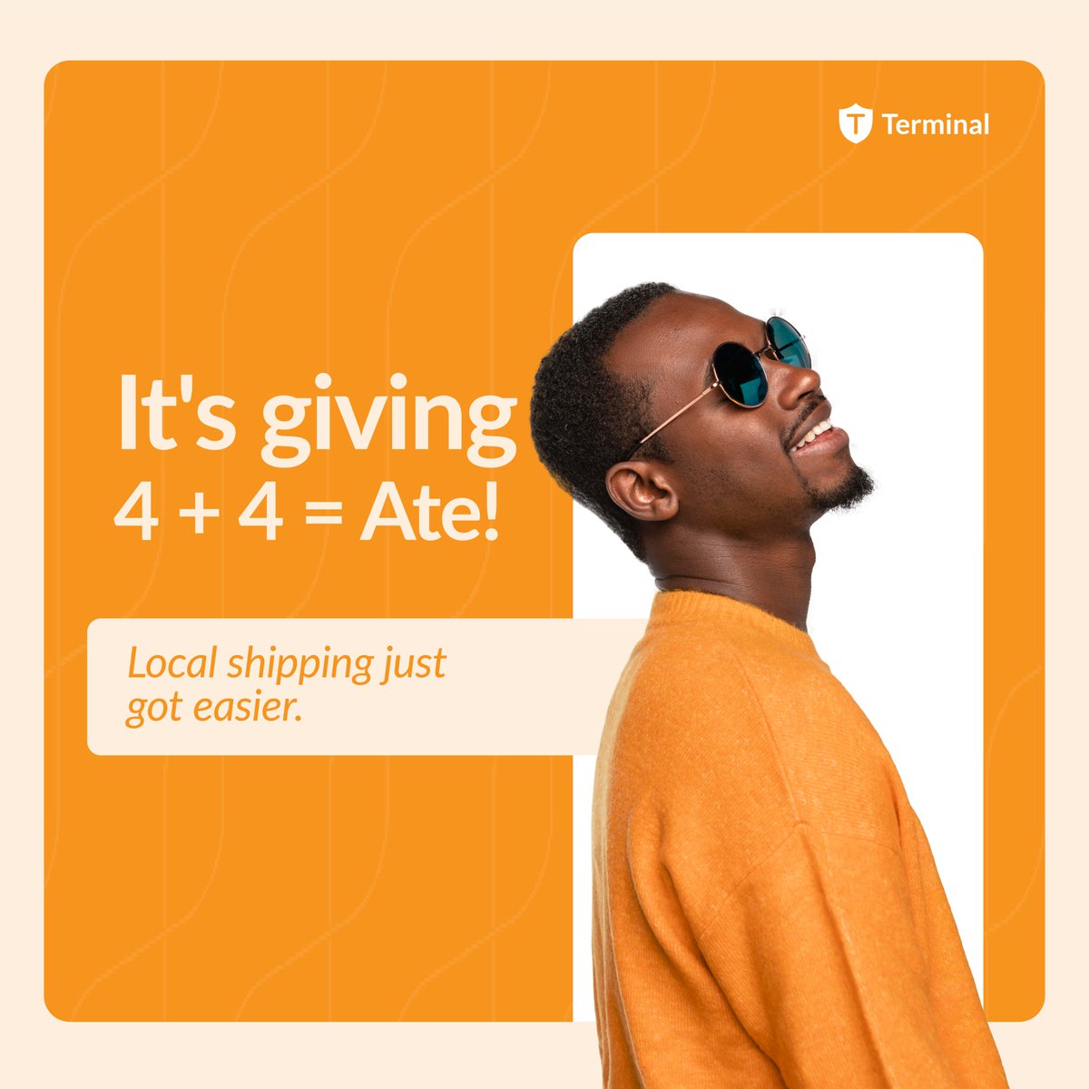 It's always giving big vibes with Terminal and we've got some exciting news for you.😎👇

#TerminalAfrica #Delivery #TwitterNG #localdelivery #newfeature