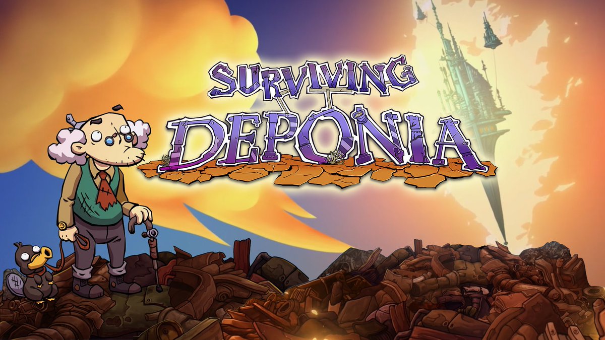 Rewriting this the 12th time now - there are no words that could explain our excitement!
Surviving Deponia, our newest story-driven survival game comes to Steam Early Access in 2023!
Steampage: store.steampowered.com/app/2464520
<a href="/FutureGamesShow/">FutureGamesShow</a> Reveal Teaser: youtu.be/5y74SxDG53g