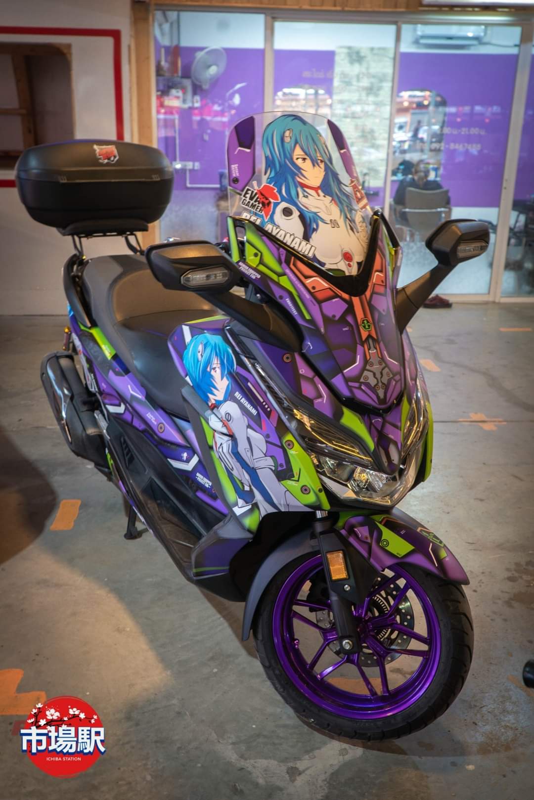 Itasha Melbourne, Itasha and Itansha, Anime Motorcycles Scooters
