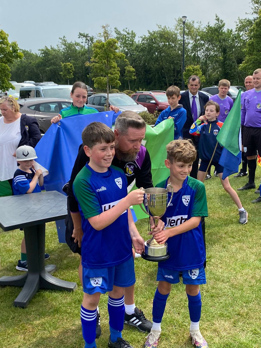Well done Boys you did us proud U11 WEXFORD CUP FINAL WINNERS Great display of soccer this morning out in ferrycarrig park. Goals Ross Farrell Hore ⚽️⚽️ Harry St Ledger ⚽️⚽️ Player of the match Harry St Ledger Big thanks to @WexfordFC for the hospitality @KevinDoyle1983
