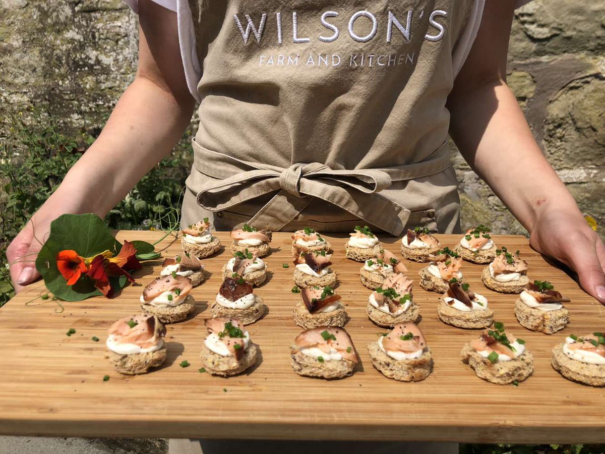 Great to be asked to cater for a 65th bday today. Two main requests from the organiser - Oysters &amp; a tidy kitchen at the end (husband organising!). Super day, super event, super pleased😃
#scottishborders #scotlandfoodanddrink #gorural #wilsonsfarmandkitchen