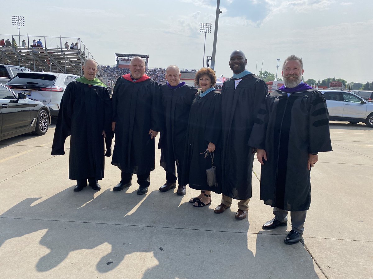 RonRobertsGoCVS's tweet photo. Beautiful day and commencement ceremony for the CVHS class of 2023. I wouldn’t mention this to U of M fans but red looks great on the football field. 

Go The CVS………..! https://t.co/075nPmqLRH