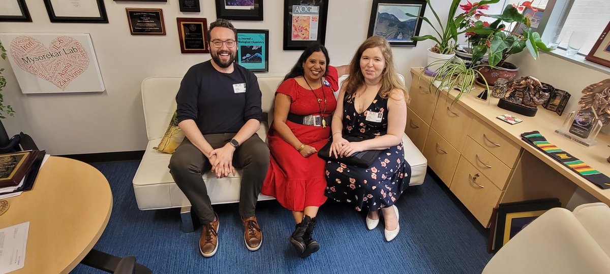 MikeNeug's tweet image. Wow what a great time! 

It was a true pleasure visiting the fabulous @MysorekarLab @bcmhouston last week and discussing @NicoleDeNisco lab’s #rUTI #metagenomics and #metabolomics studies of the postmenopausal  #urobiome / urogenital #microbiome. 

Thank you so much! It was so…