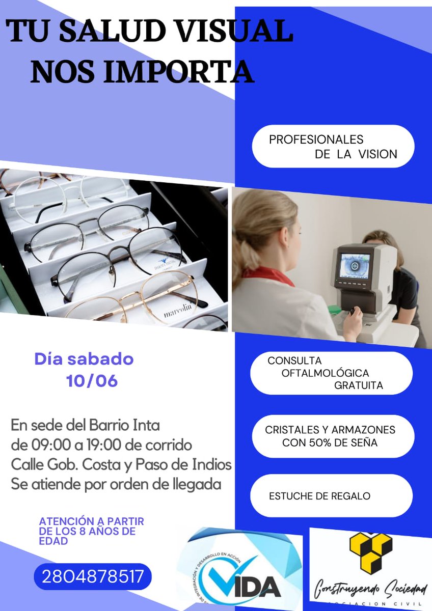 josesalpu's tweet photo. Hoy salud visual en el Barrio inta 
#trelew 
@ElChubut @JornadaWeb @vidatrelew @RadioChubut https://t.co/c1Fo7xua1P
