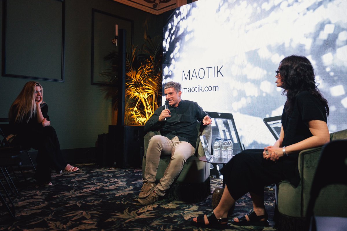 @maotik <a href="/Stefarel_/">Stefarel</a> and Dasha Shkel 👏 #TAEXCollectorsClub #NFCLisbon