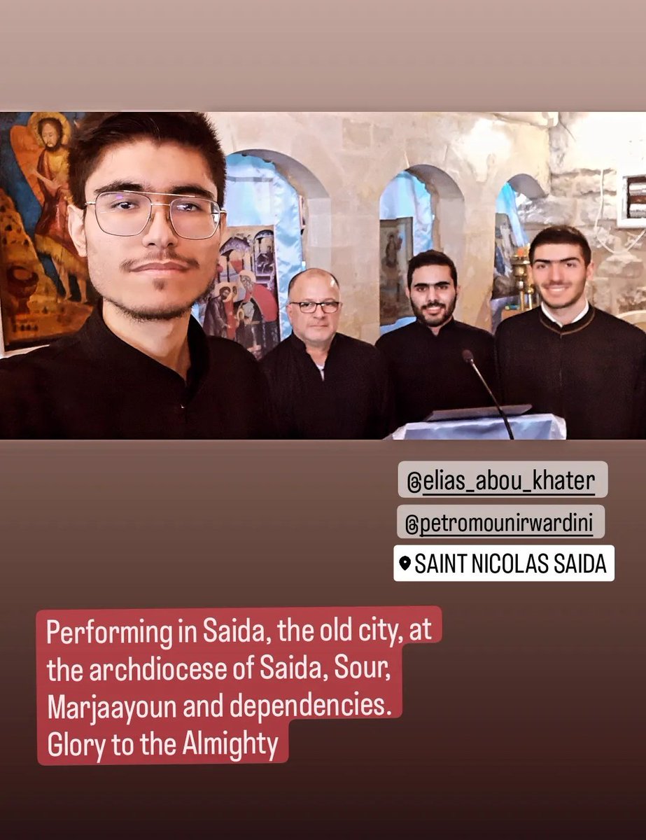 Georgioshalabi1's tweet photo. #byzantine #orthodox #ecclesiastic #music #art #faith #gathering #theotokos #saintnicolas #saida #sour #صيدا #صور #مرجعيون #الجنوب https://t.co/dvIQ1X6khK