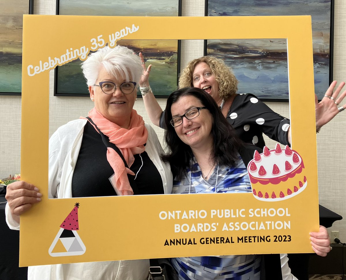 MacNeil4Trustee's tweet photo. @OPSBA @kwoodck @Carla_Johnson Happy to be learning at the #opsbaAGM with friends and neighbours from @wrdsb! @ugdsb https://t.co/UJHBGdibTY