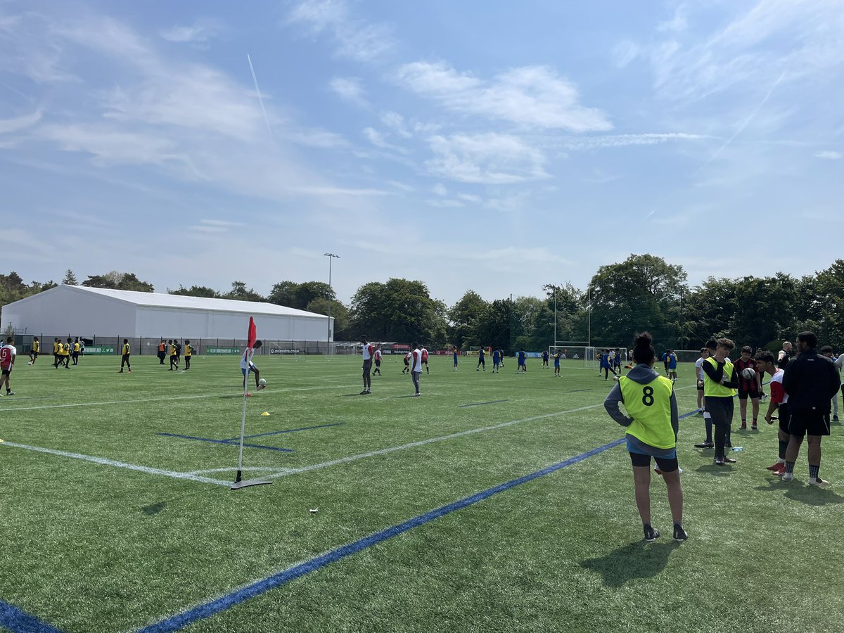 What a great day for the @KickOffAt3 Belfast Tournament. Fantastic turn out and a big prize for the winners Belfast Unite, who will take part in the grand final in London. More coverage soon with @IFAFootballDev Thanks to @andygeorgeni @riofoundation @KMcD234 @catrina_lewis12