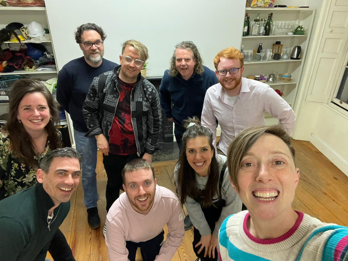 Join us  Mon Eve June 19th 7:00pm <a href="/The_New_Theatre/">The New Theatre</a>  for Improv Performance Night! Directed by <a href="/ashleysteed/">Ashley Steed 🏳️‍🌈</a>  FEATURING: Olatz Conejo Adrian, Saskia Deutz Ebeling, David Gregg, Aidan Fanning, Terry Kane, Aaron Mahon, Bob Wilson and Ross Wynne.   TICKETS:thenewtheatre.ticketsolve.com/ticketbooth/sh…